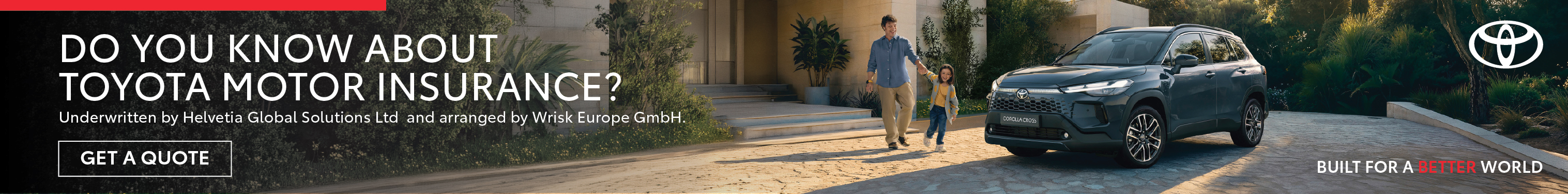 Toyota Motor Insurance - Get A Quote